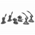 Thinkandplay Dungeon Dwellers Goblin Warriors Miniatures - 6 Piece TH3295579